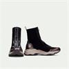 Hispanitas Nepal Front Zip Sporty Boot - Black Combi